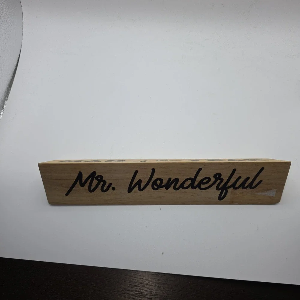Desk Name Plate Best Dad Ever ‎ Fathers Day Gift